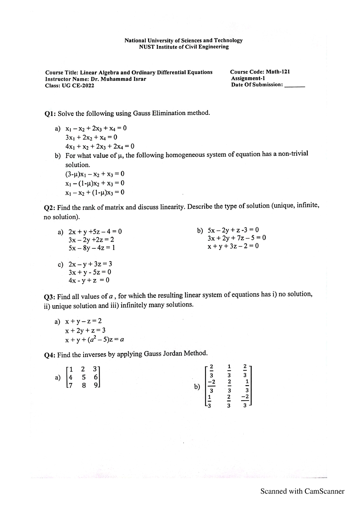 la assignment definition