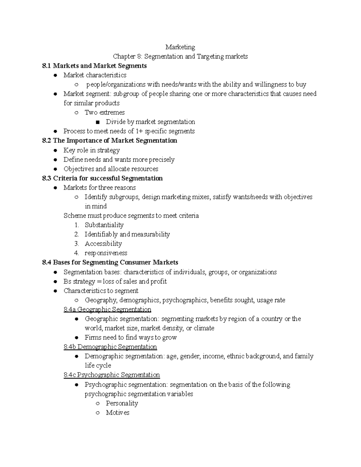 assignment quiz module 08 segmentation