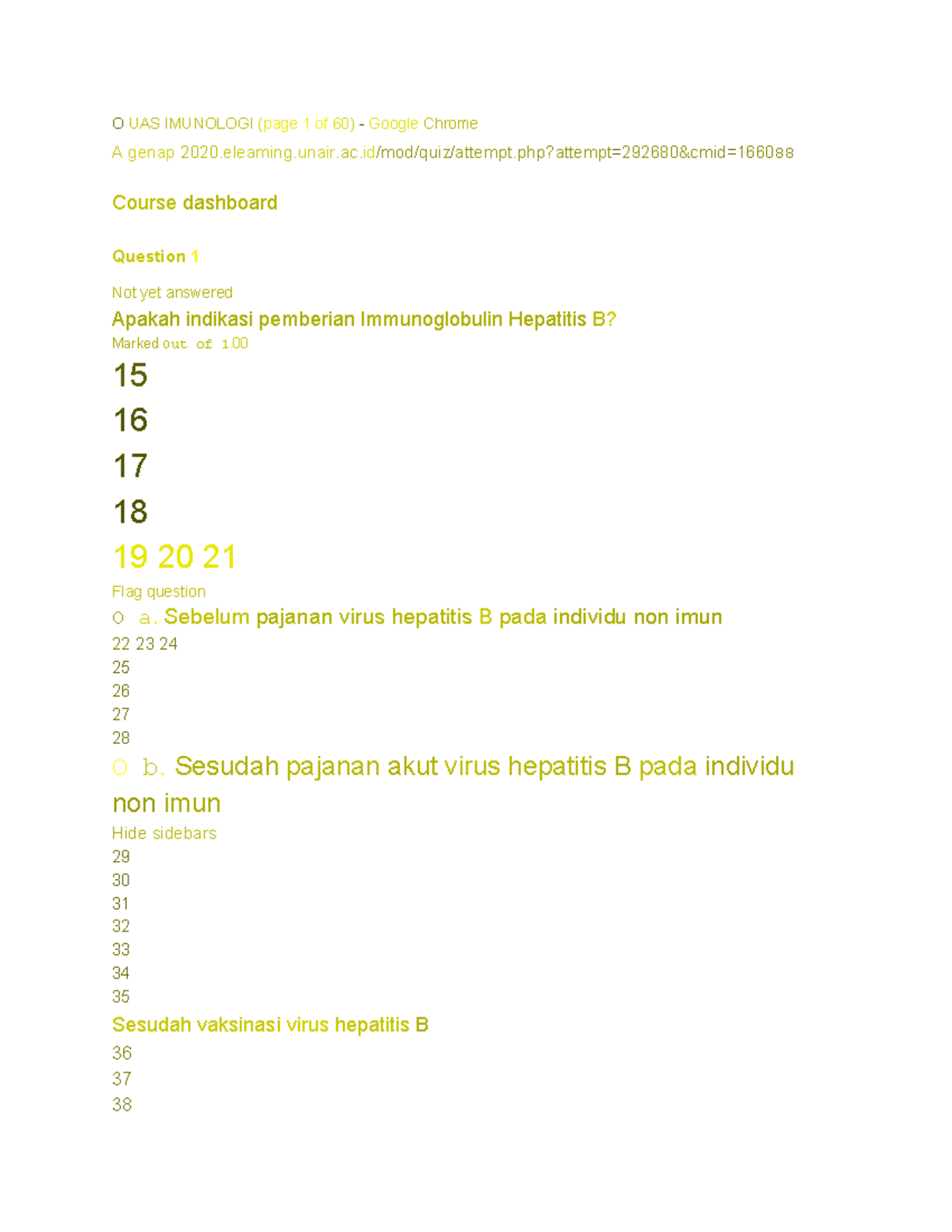 Soal UAS Imunologi Cervix - O UAS IMUNOLOGI (page 1 Of 60 ) - Google ...