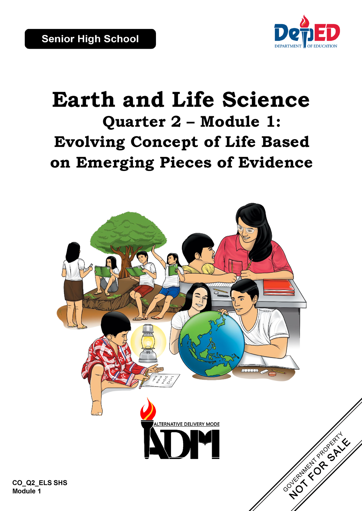 SLMQ2 Shselsm 1 - Senior High Module - CO_Q2_ELS SHS Earth And Life ...