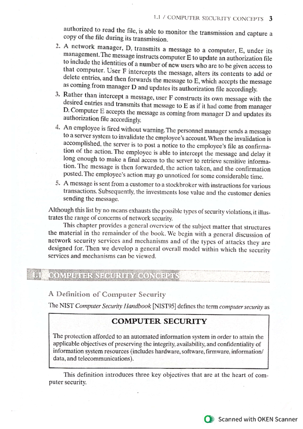 Information Security Chapter 1-1 - Computer Architecture and ...