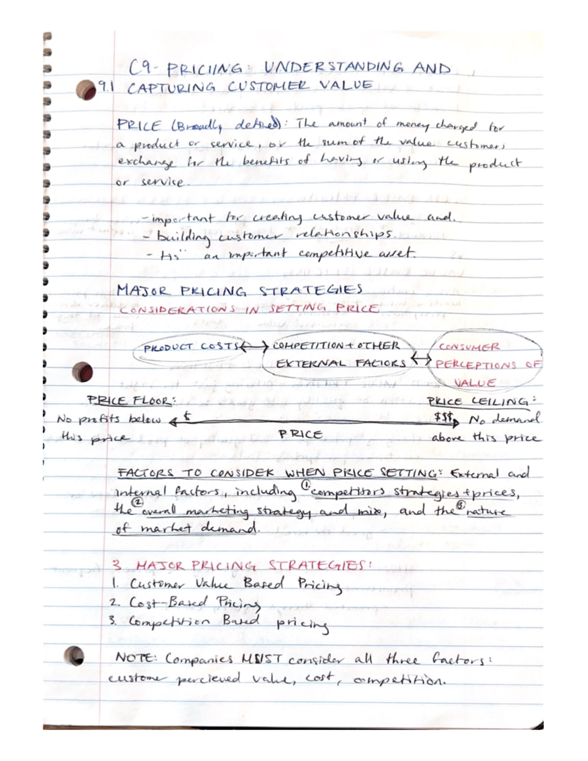 Chapter 9 Notes Busi 2204 Studocu