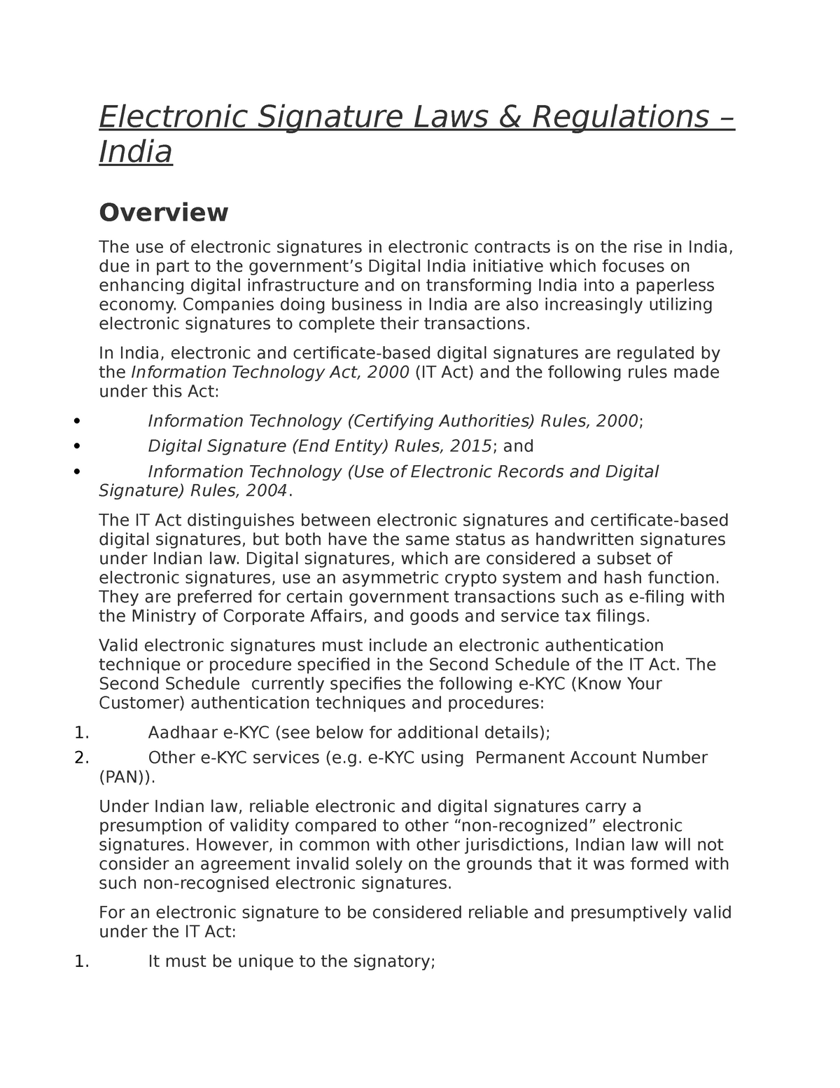 unit-1-part-2-electronic-signature-laws-regulations-india