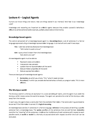 Lecture 3 - Search - Lecture 3 – Search Problem solving agent ...