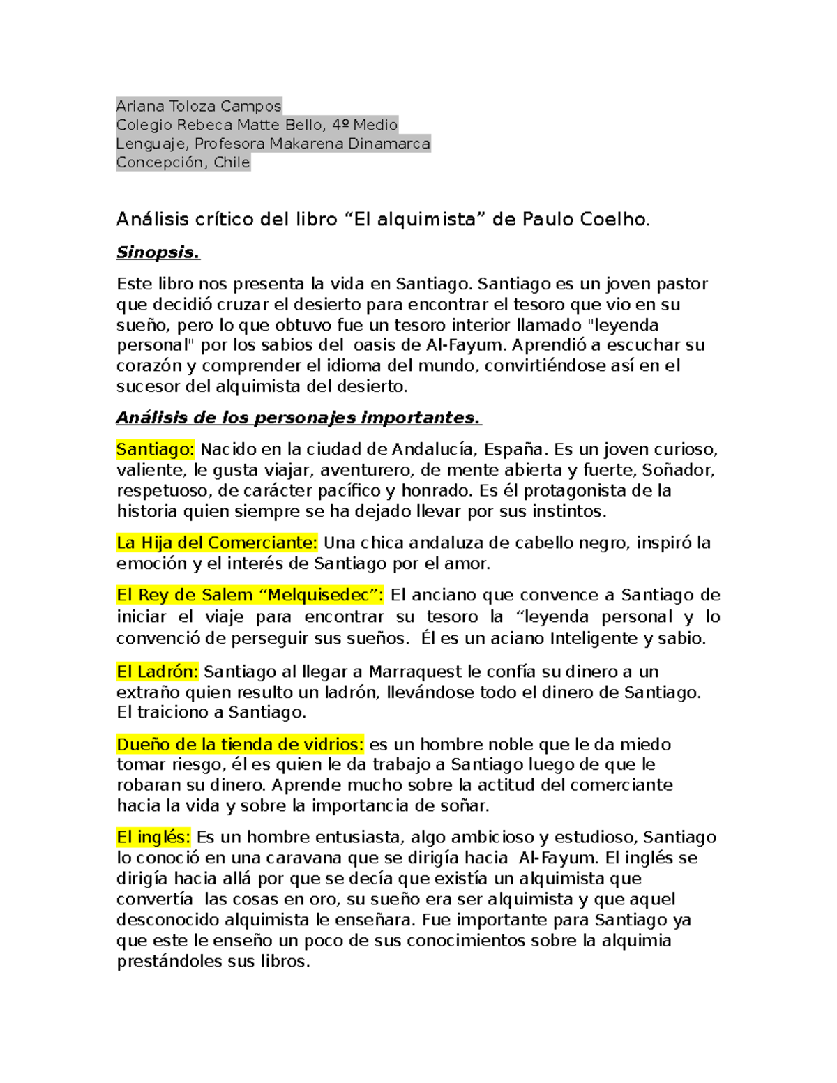 An lisis cr tico del libro el alquimista - Thumb 1200 1553 