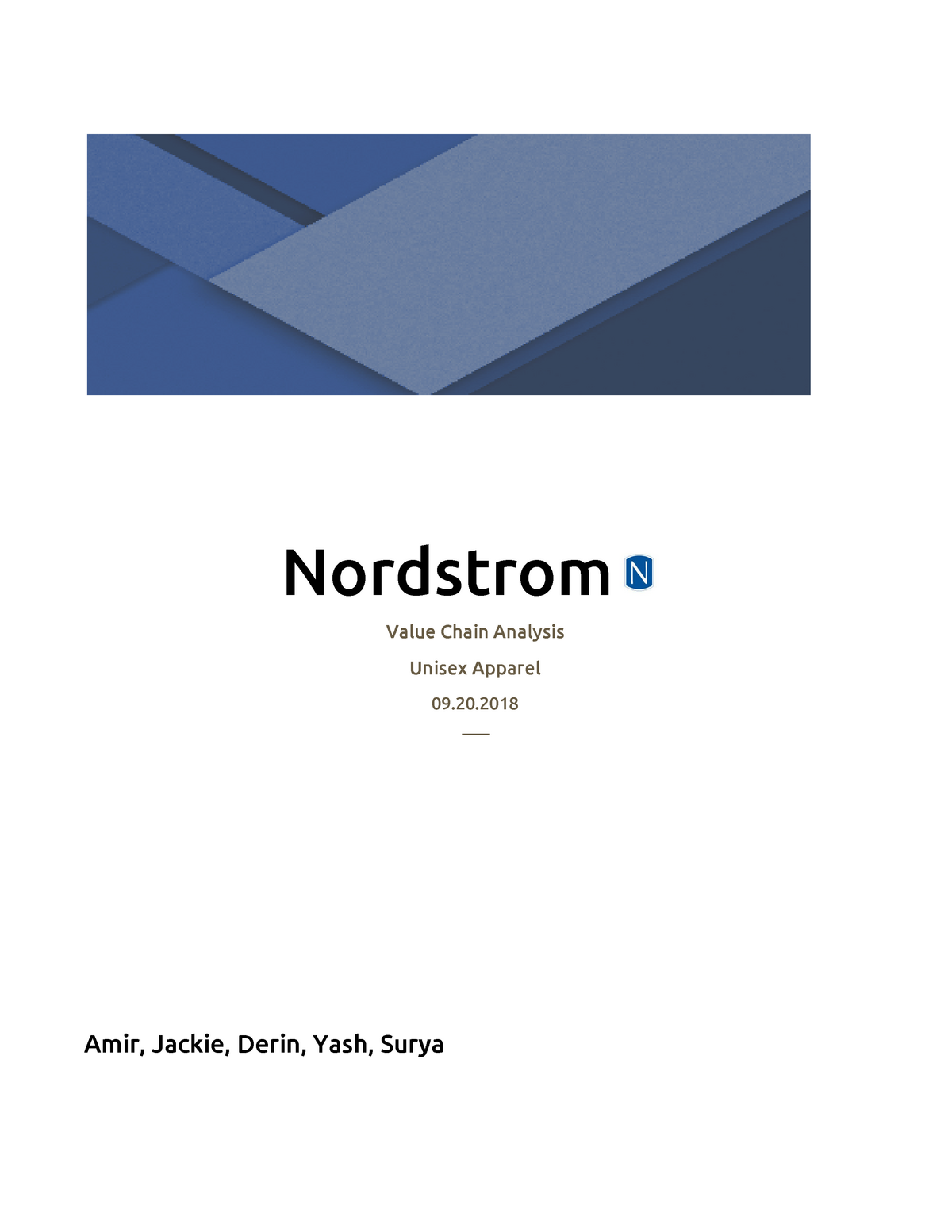 Nordstrom E-Commerce Analysis: Nordstrom Value Proposition