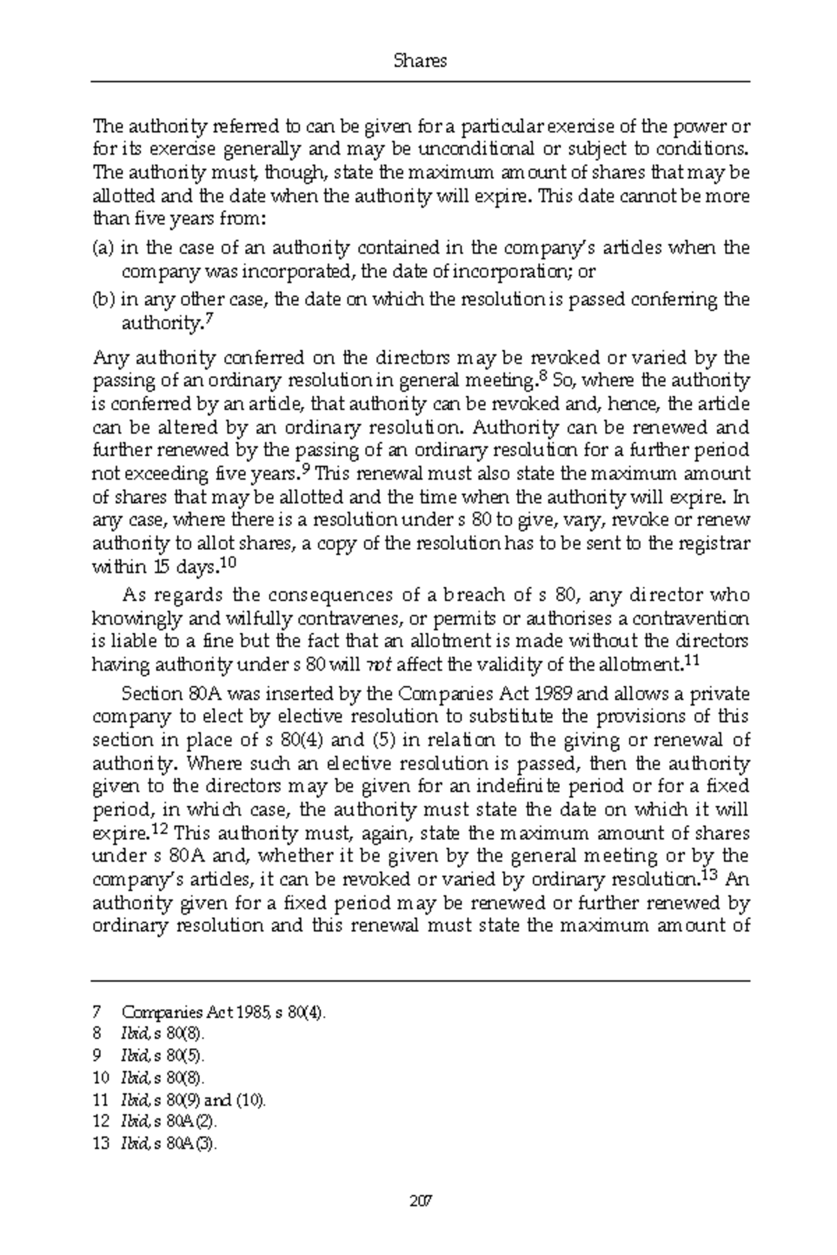 company-law-48-shares-the-authority-referred-to-can-be-given-for-a