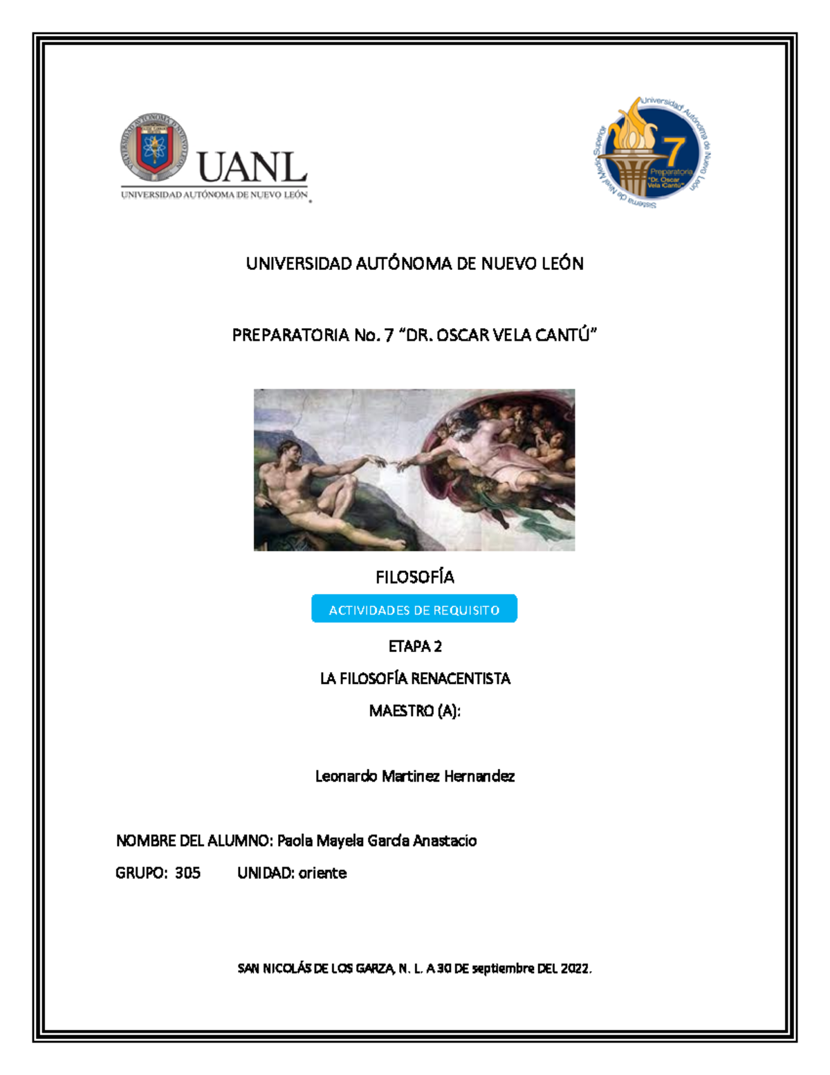 PMGA Requisito Etapa 2 Filosofía - UNIVERSIDAD AUTÓNOMA DE NUEVO LEÓN ...