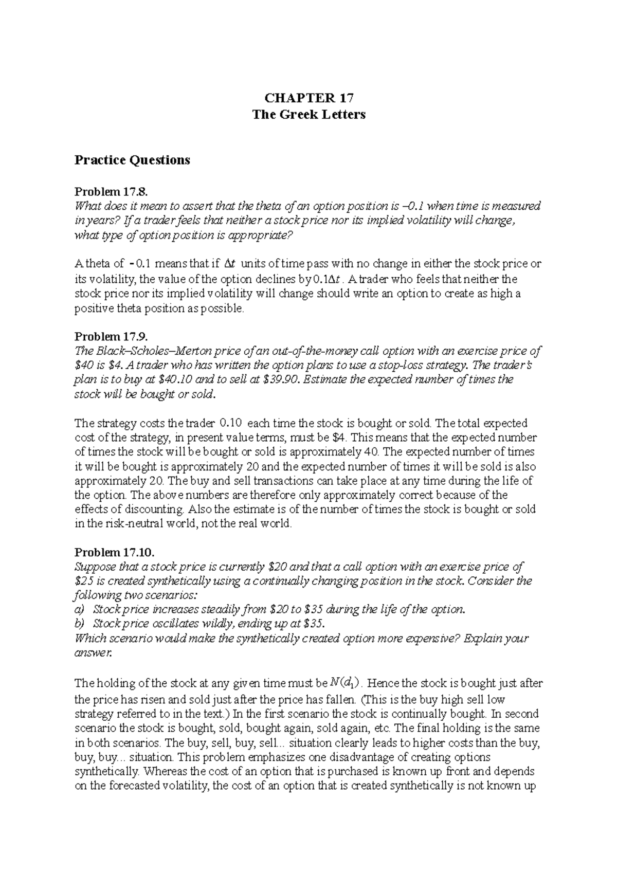 hull-fund-8e-ch17problem-solutions-chapter-17-the-greek-letters