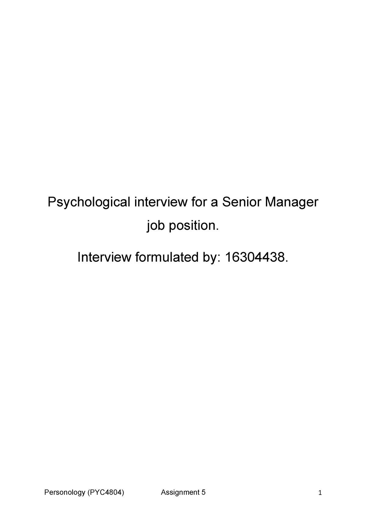 16304438-pyc4804-05-assignment-5-psychological-interview-for-a