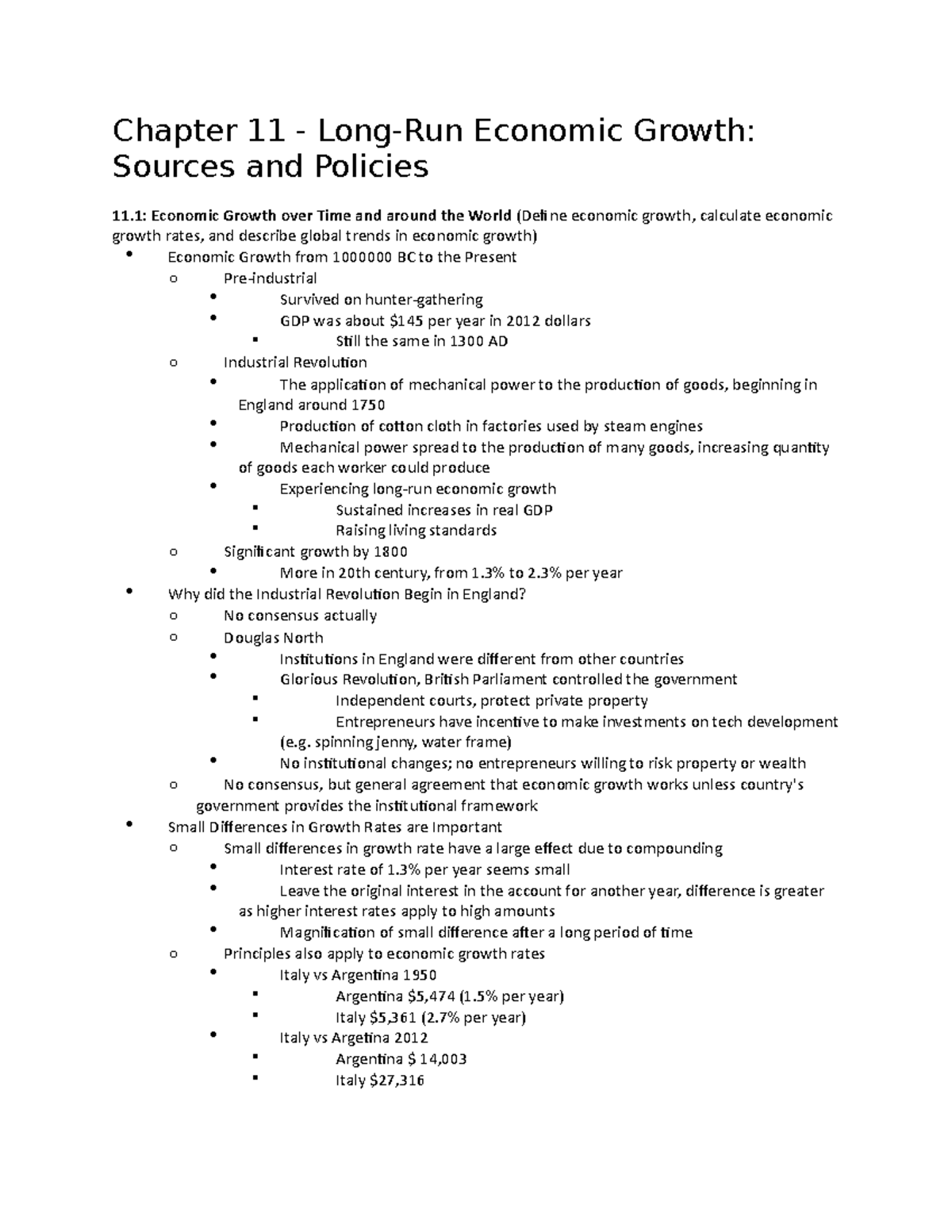 summary-macroeconomics-5th-edition-chp-11-long-run-economic