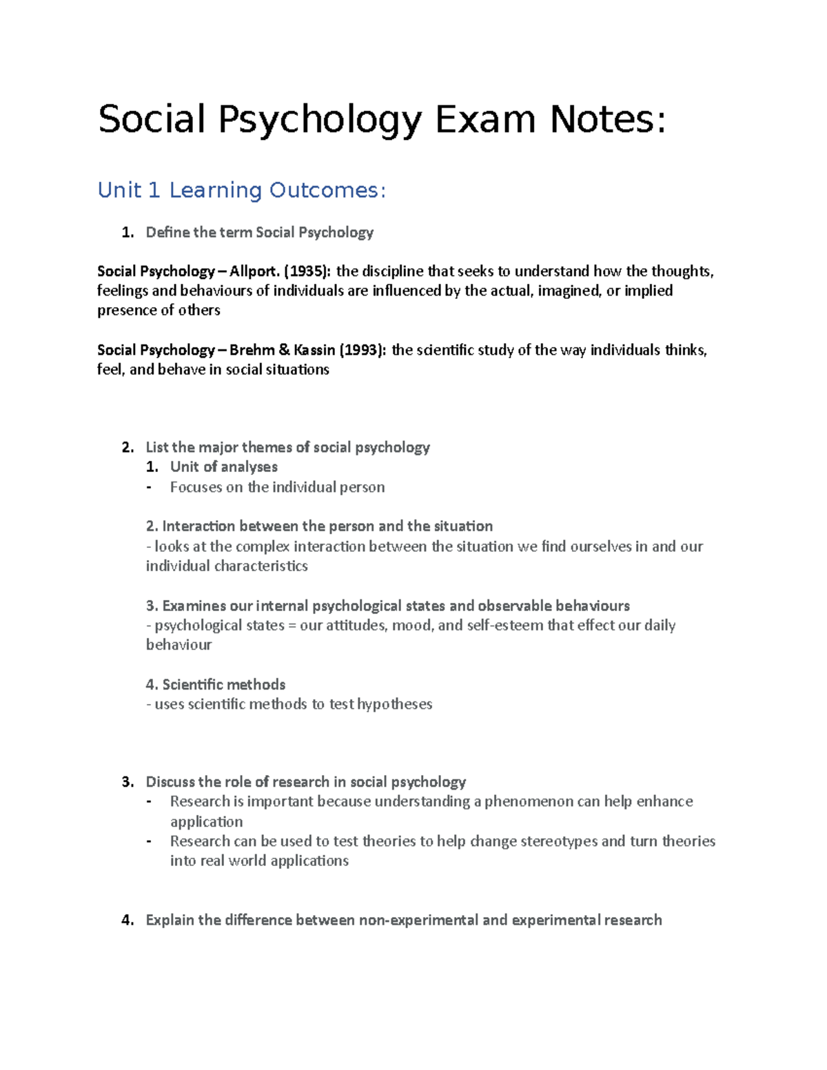 social-psychology-exam-notes-define-the-term-social-psychology-social