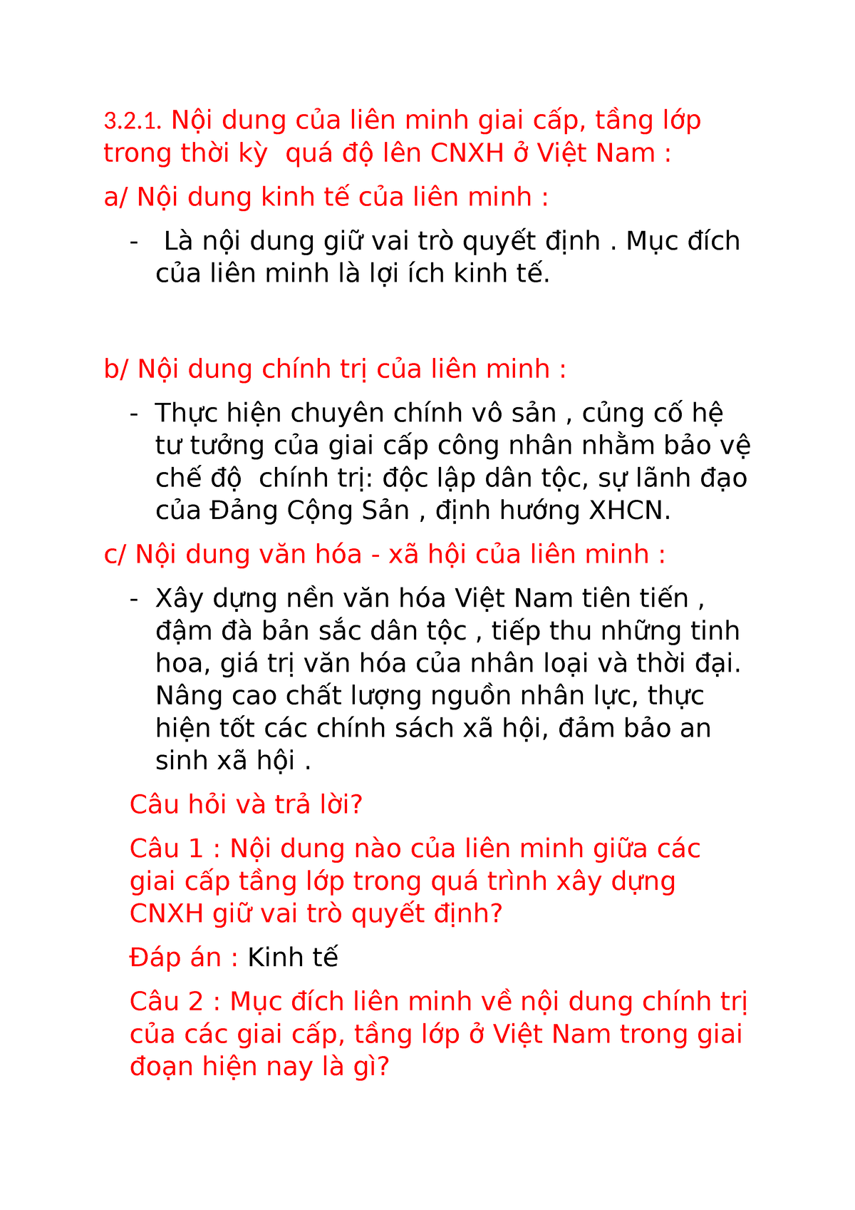 Chương 5 - Phần 3 - CNXHKH Chương 5 - Phần 3 - CNXHKH - 3.2. Nội Dung ...