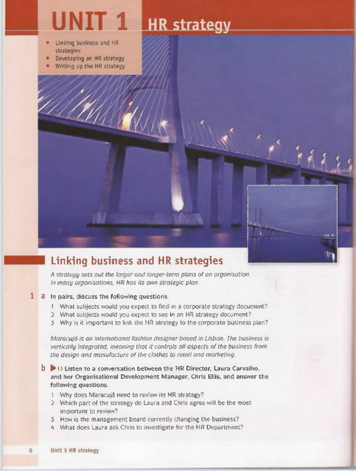 UNIT 1 - HRM - UNIT 1 Linking business and HR strategies Developing an ...