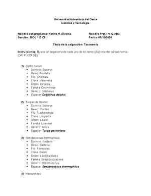 BIOL 113-Prefijos y Sufijos - Nombre 20 de diciembre de 2022 Prefijos y ...