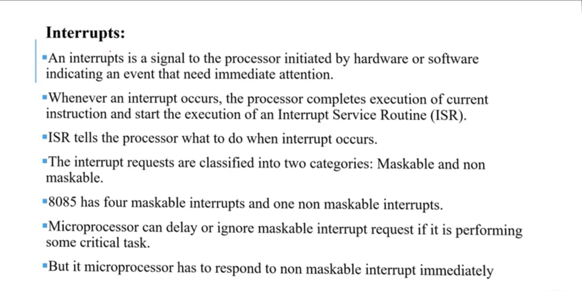 Different types of interrupt Data structure using c Studocu