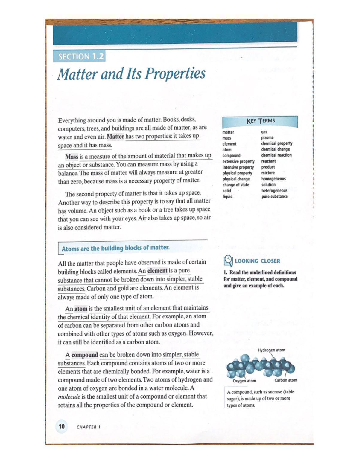 Matter+and+Its+Properties - SECTION 1 Matter and Its Properties ...