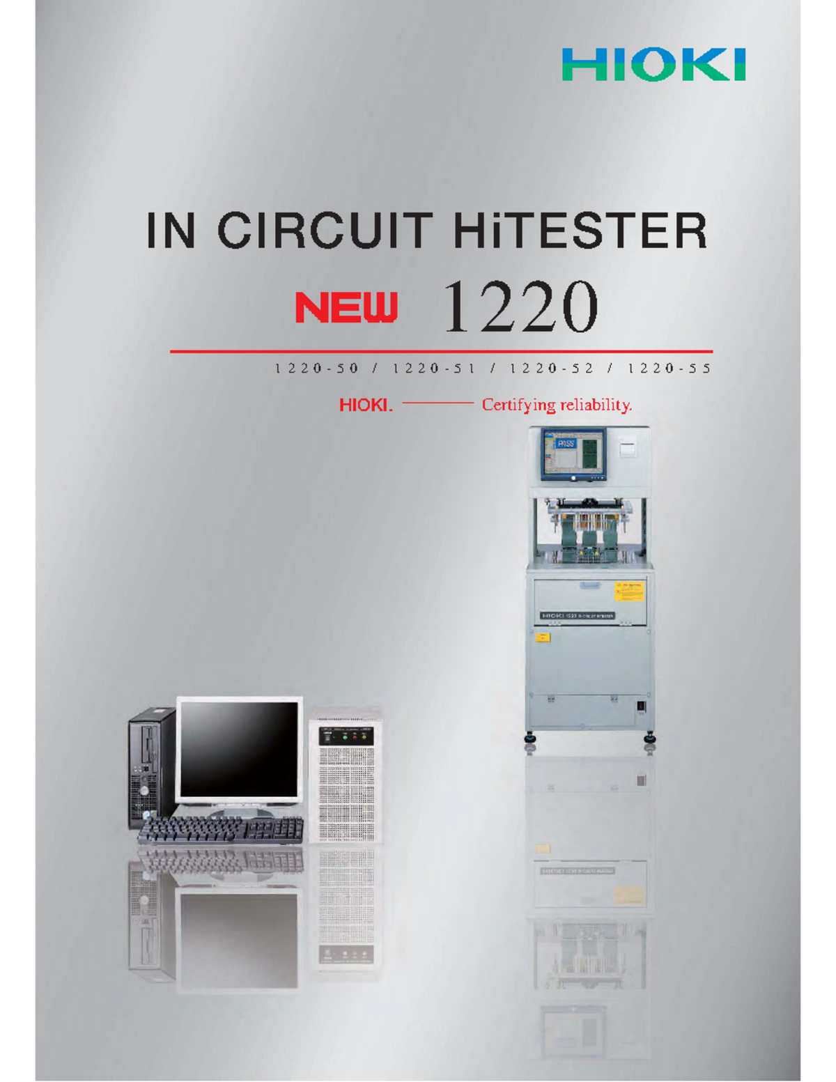 Hioki 1220 circuit tester - IN CIRCUIT HiTESTER 1220 1 2 2 0 - 5 0 / 1 ...
