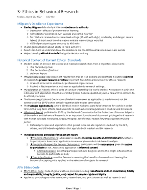 1Notes- Scientific Understanding of BH - Why Learn About Research ...