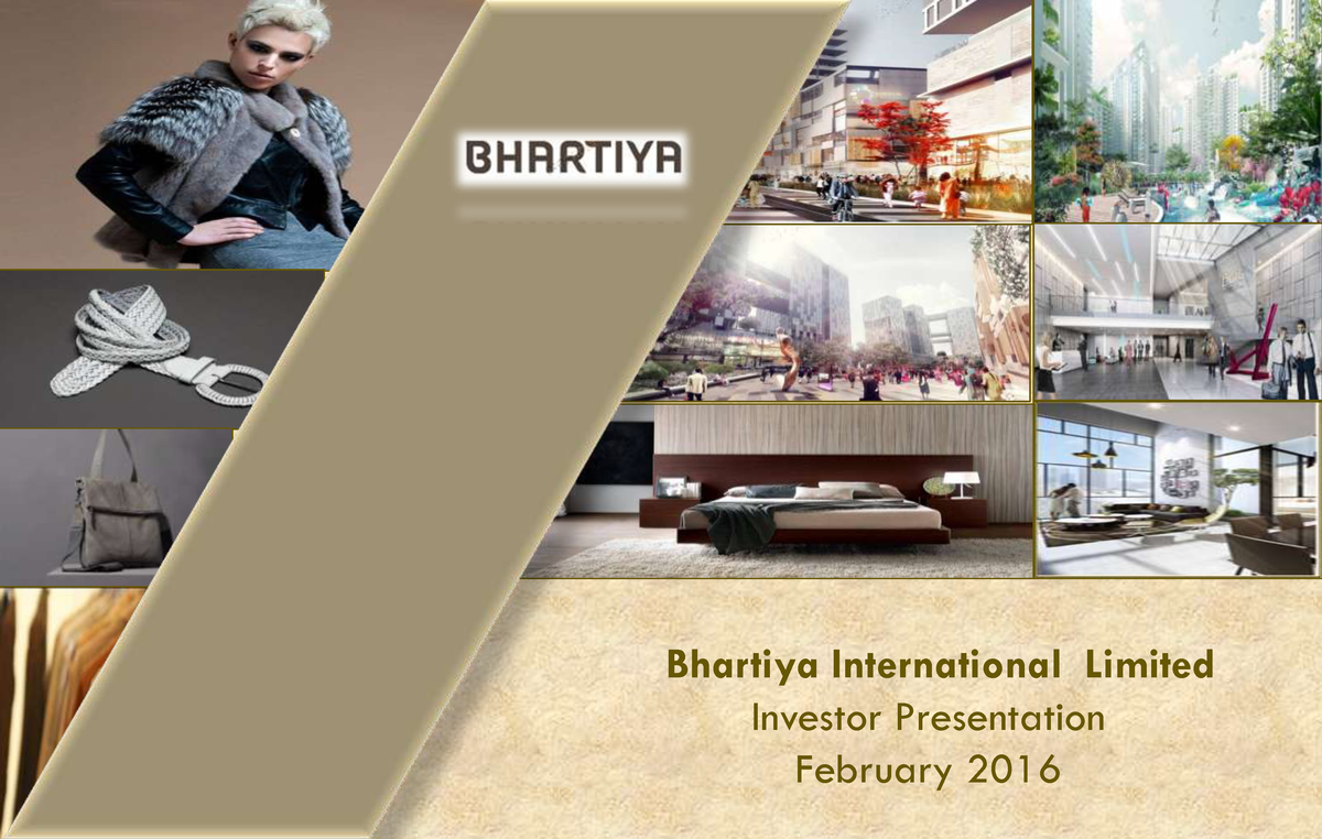 bhartiya-international-investor-presentation-february-2016-bhartiya