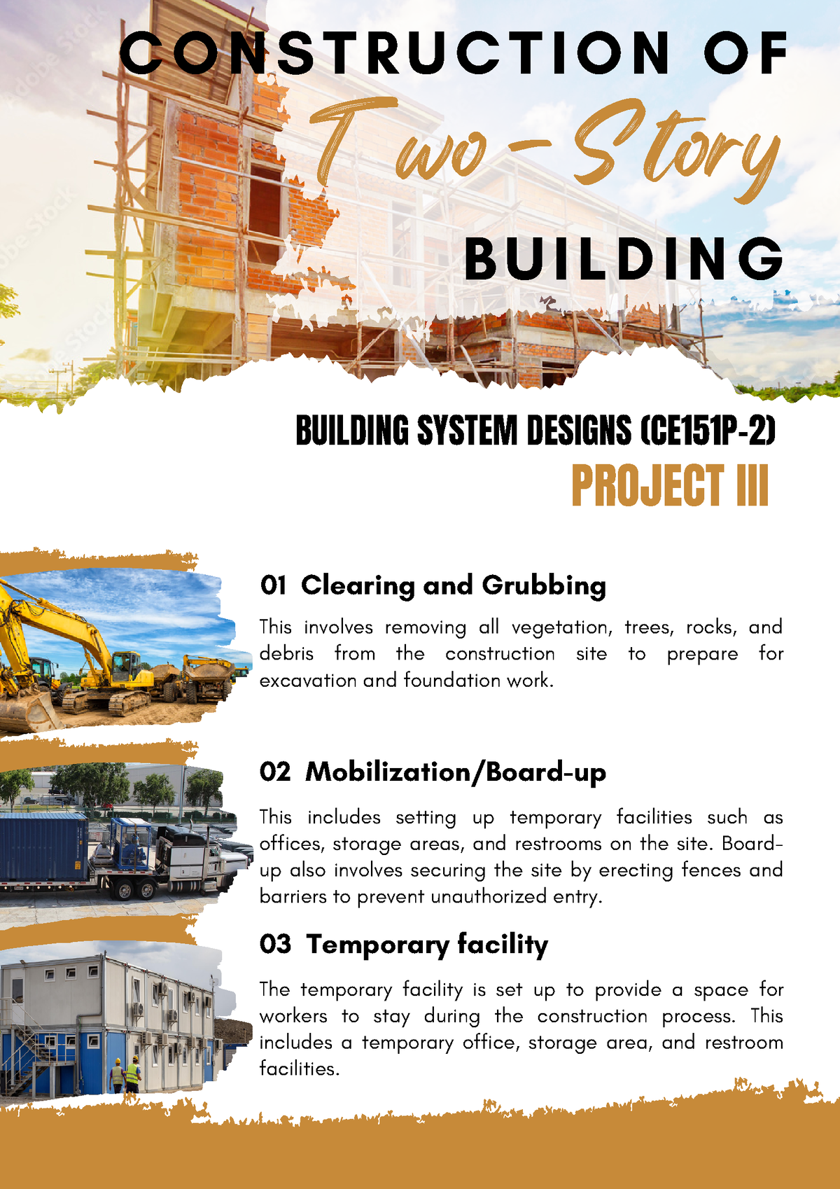 CE151P-2 M3 Project - Two - Story B U I L D I N G BUILDING SYSTEM ...