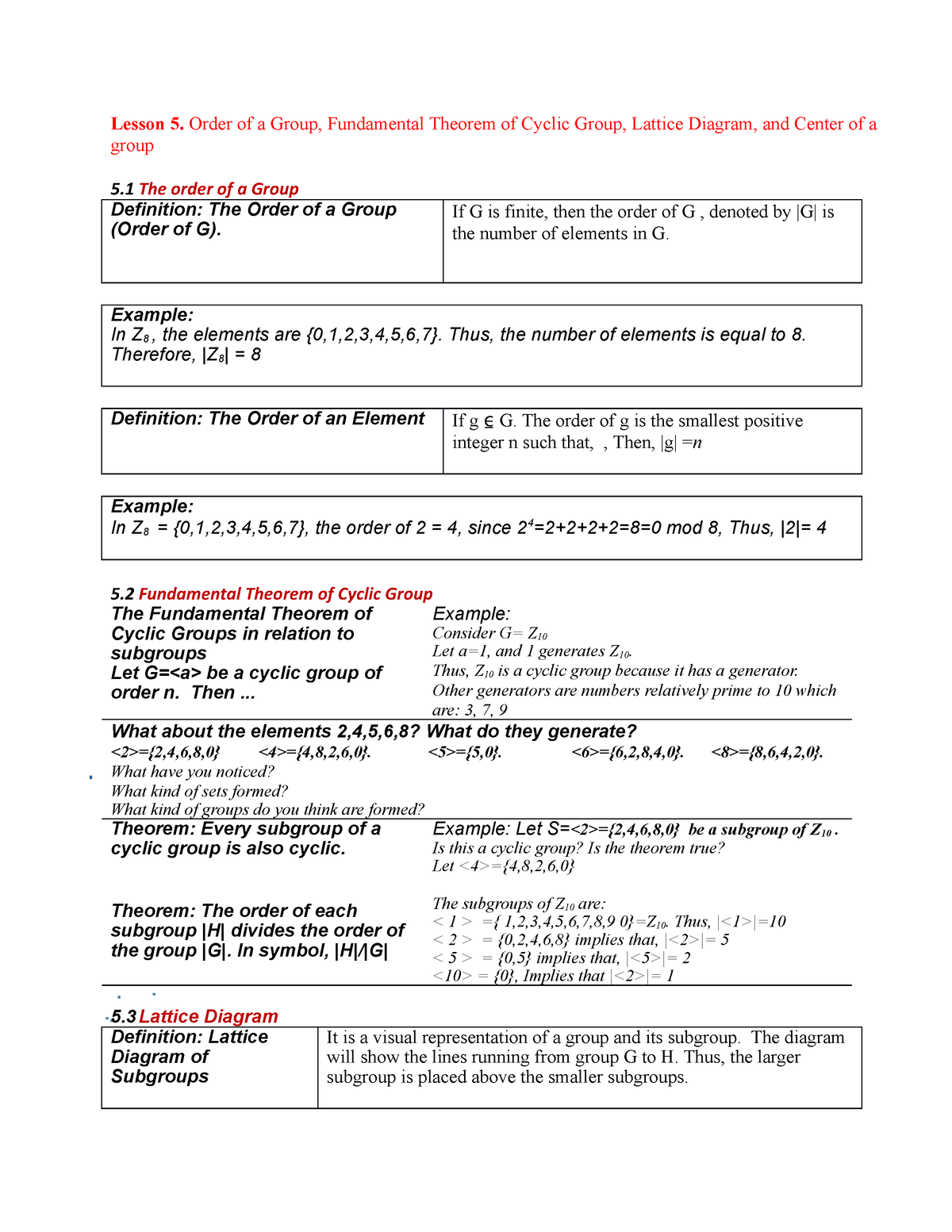 lecture-5-abstract-algebra-lesson-5-order-of-a-group-fundamental