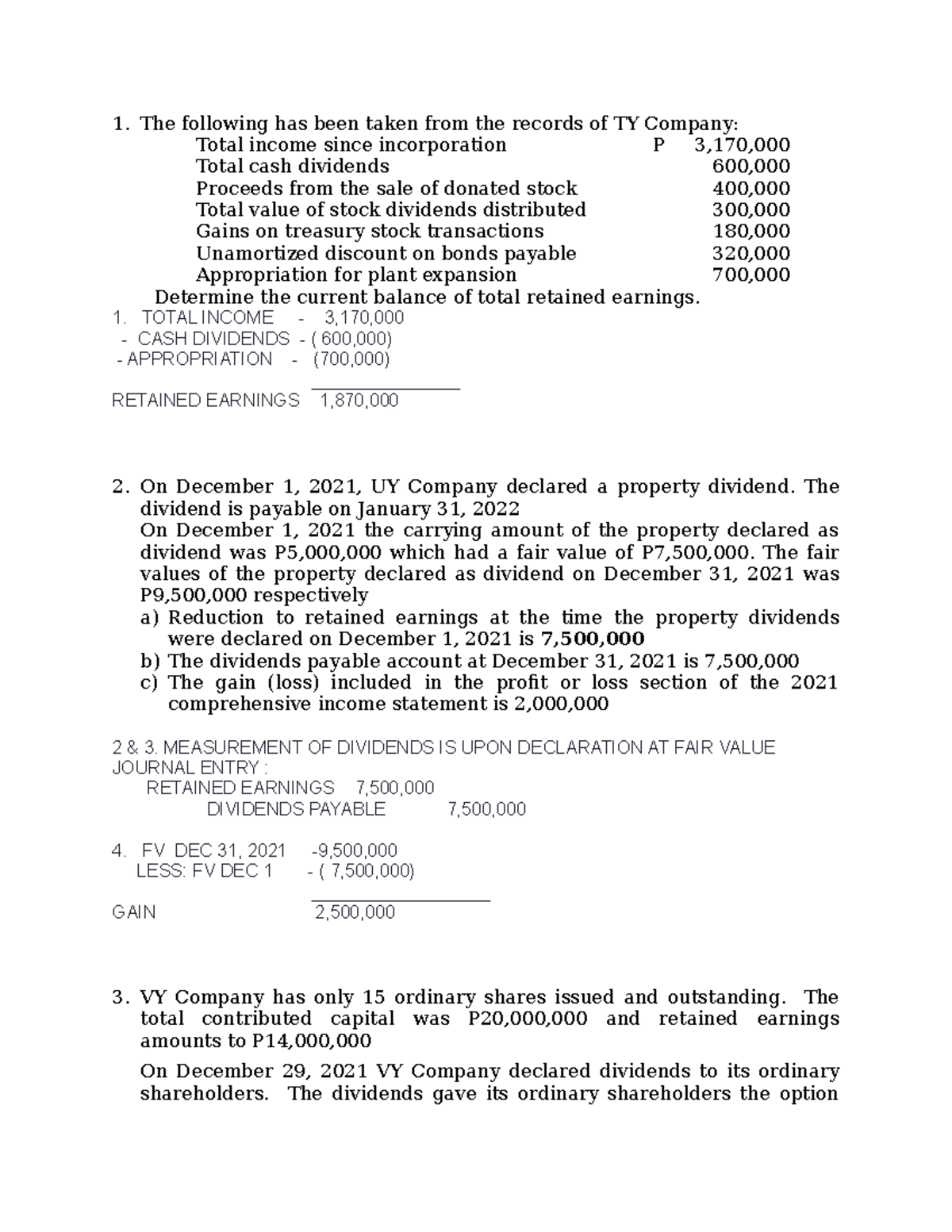 RE - accounting - The following has been taken from the records of TY ...