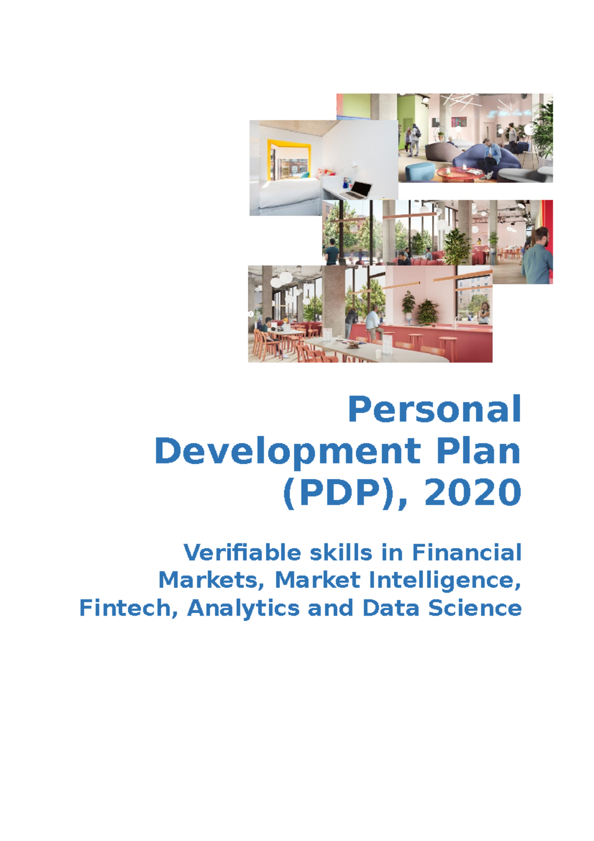 FTP Personal Development Plan 2020/21 - ECN356 - QMUL - Studocu