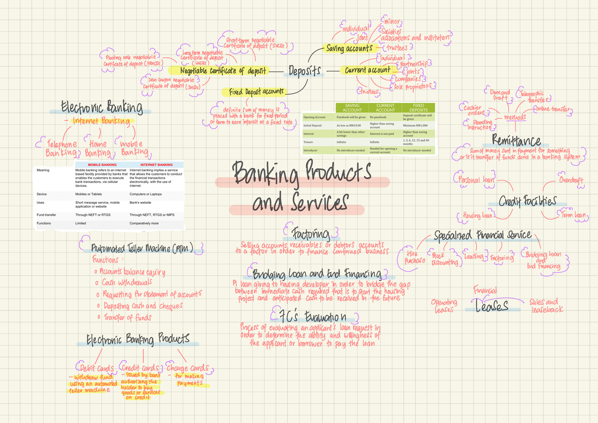 Chapter 8 Banking Products AND Services - , ####### Fminor Individual ...