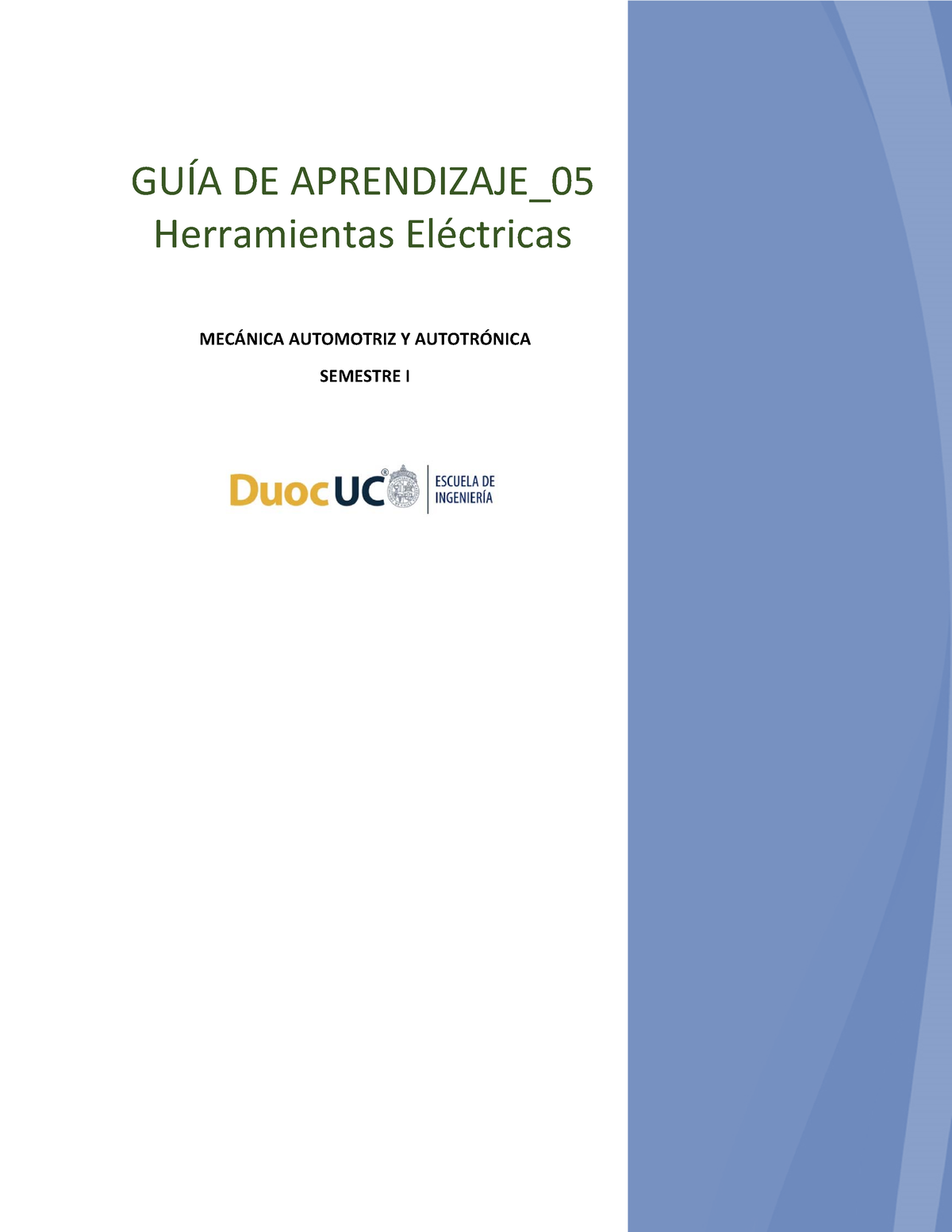 3 1 1 Guia Taller 04 Mai1131 GuÍa De Aprendizaje Herramientas Eléctricas MecÁnica Automotriz 9188