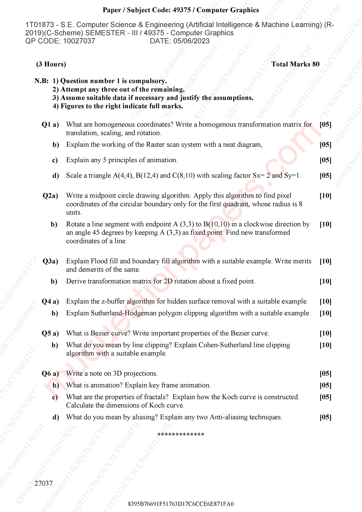 Be Computer-engineering Semester-3 2023 May Computer-graphicsrev-2019-c ...