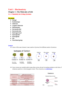 01 - Earth review chapter - 1 Review Chapter A elements: the basic ...