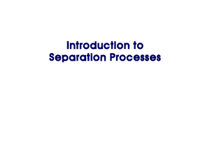 Tut 1 - Tutorial 1 - 2023 SEPARATION PROCESS: UNIT OPERATIONS (SPS360S ...