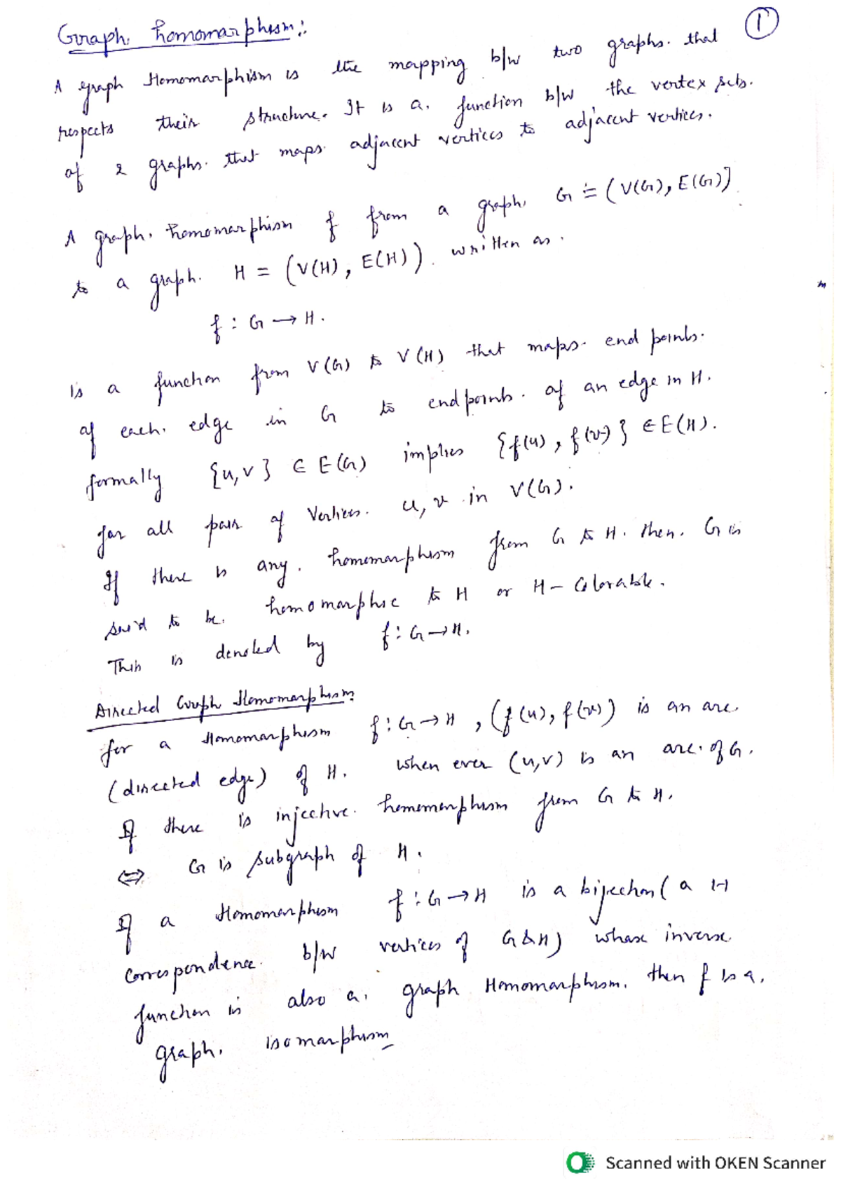 Unit 5 Edge Coloring Revise Algorithm and Graph Homomorphism - B.tech ...