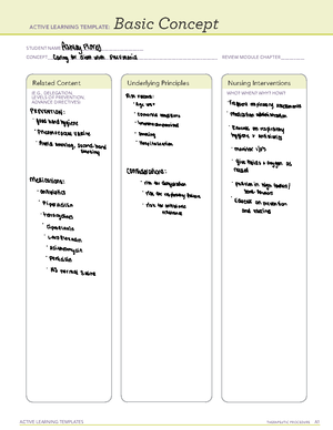 Epidemiological Calculations ATI Template - ACTIVE LEARNING TEMPLATES ...