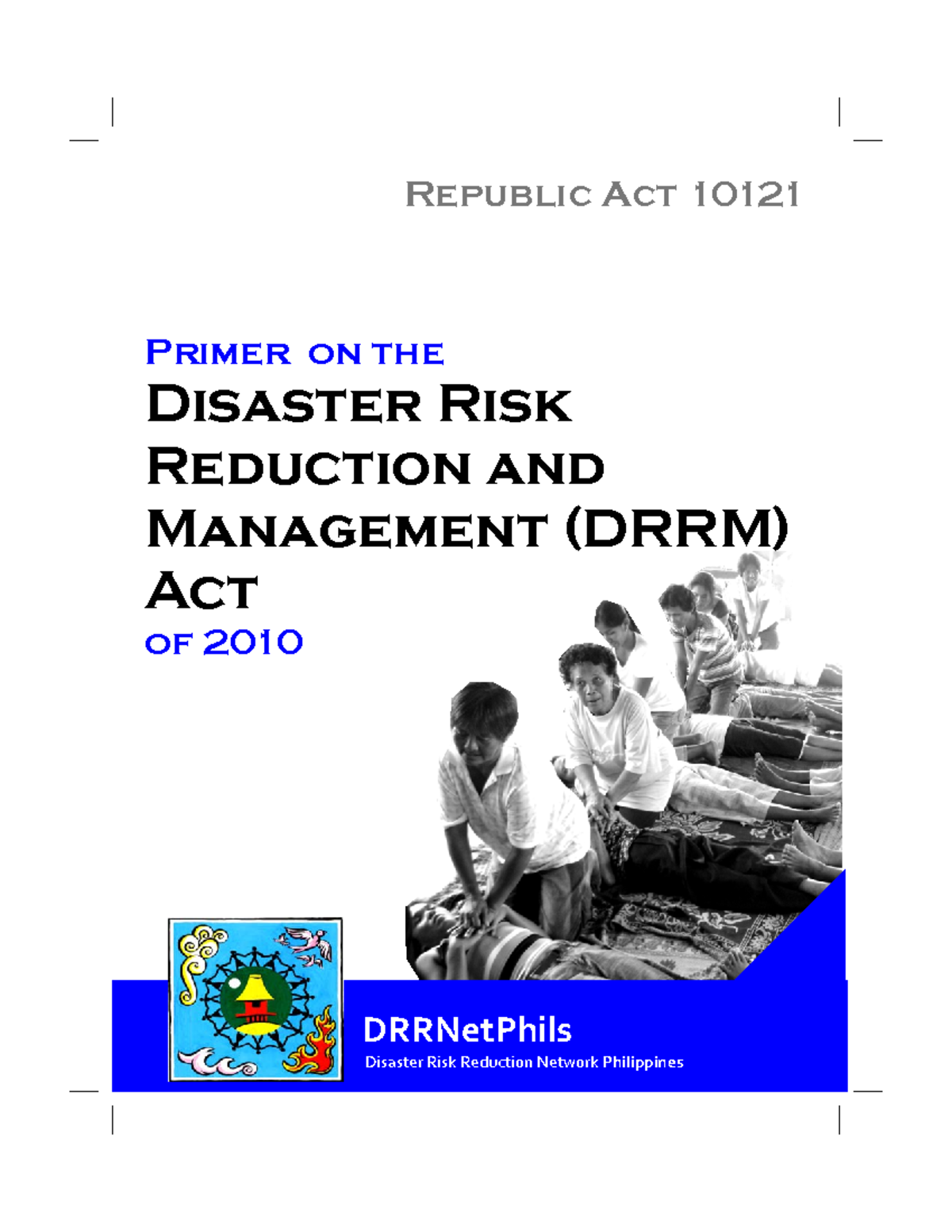 DRRM Act Primer ppta guide for grade 11 students in DRRR in Semester 2