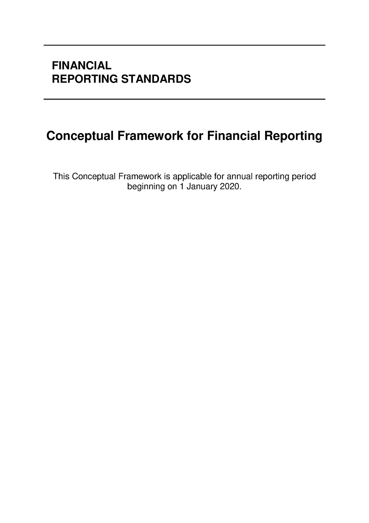 Conceptual Framework (2018) - Conceptual Framework for Financial ...