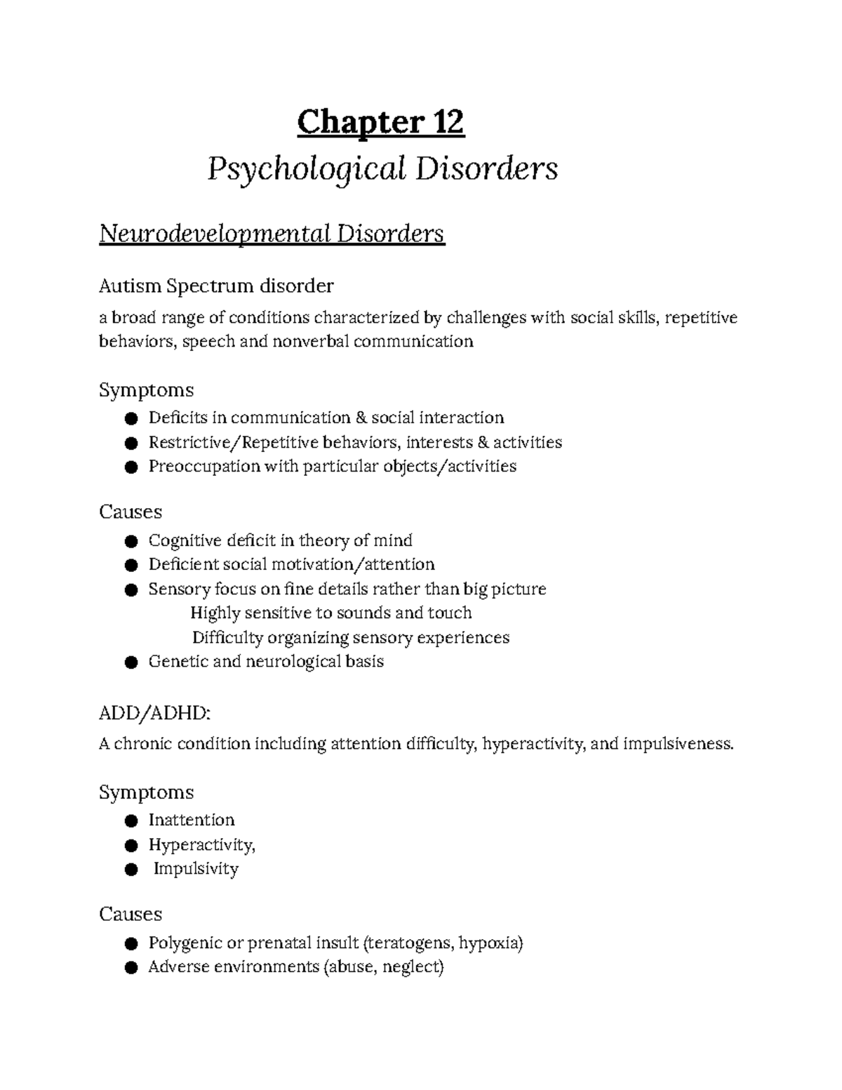 psychological-disorders-chapter-12-psychological-disorders