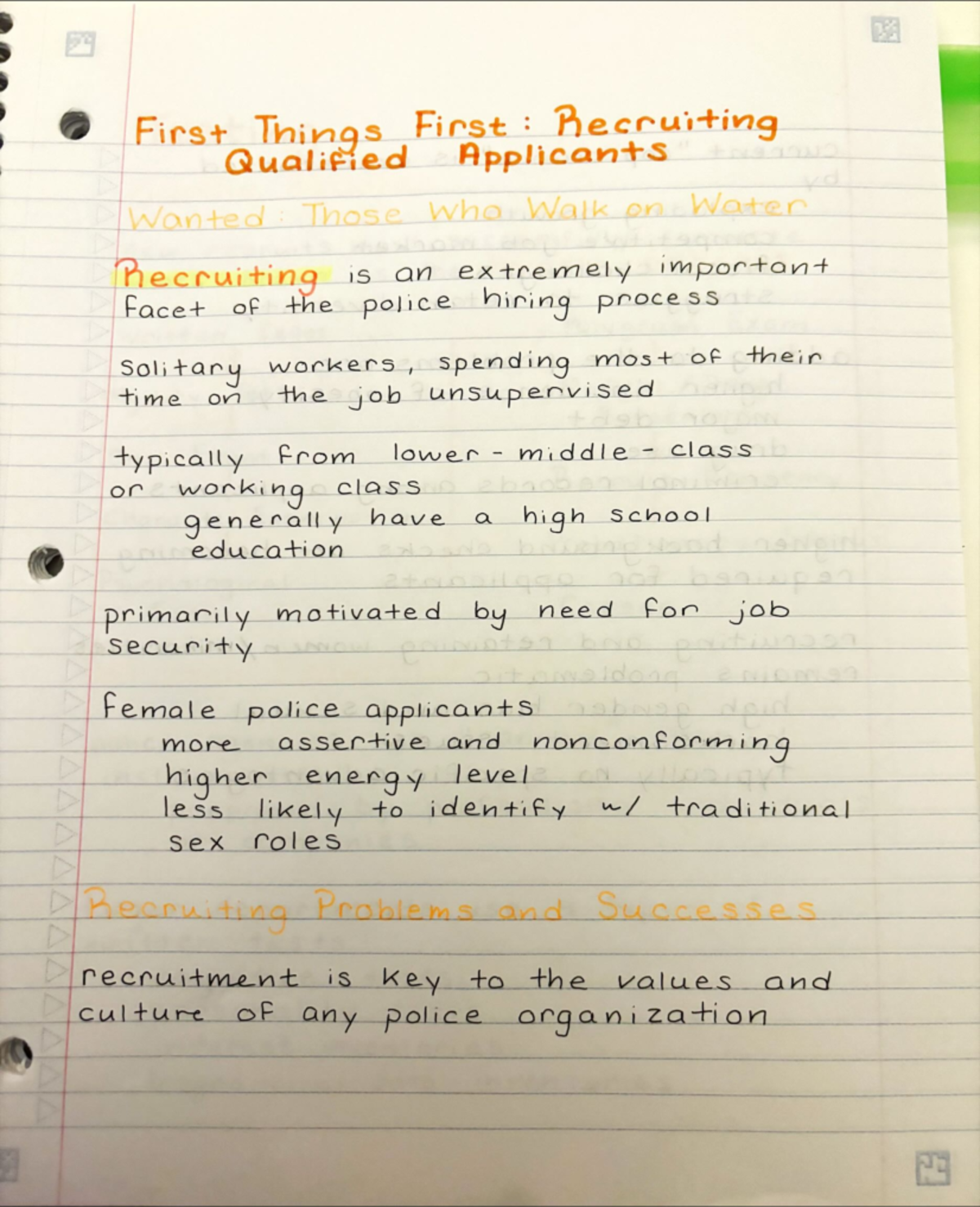211 - Chapter 2 - Notes directly from the textbook - CRJ 211 - Studocu