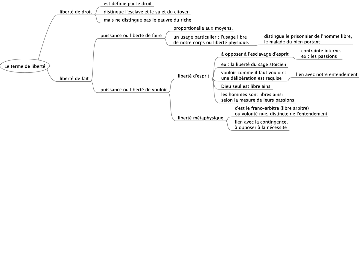 Schéma développé liberté texte de Leibniz - Histoire - Studocu