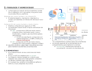 Medio interno - Tema 1 – Concepto de fisiología. Concepto de medio ...