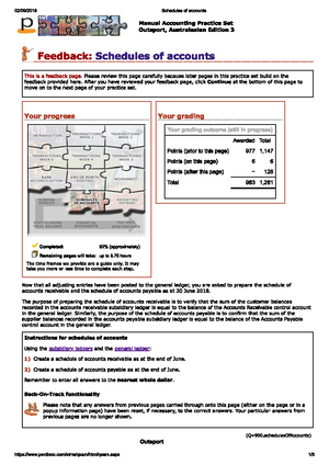 Adjusting entries for perdisco assessment - Your progress Completed: 81 ...
