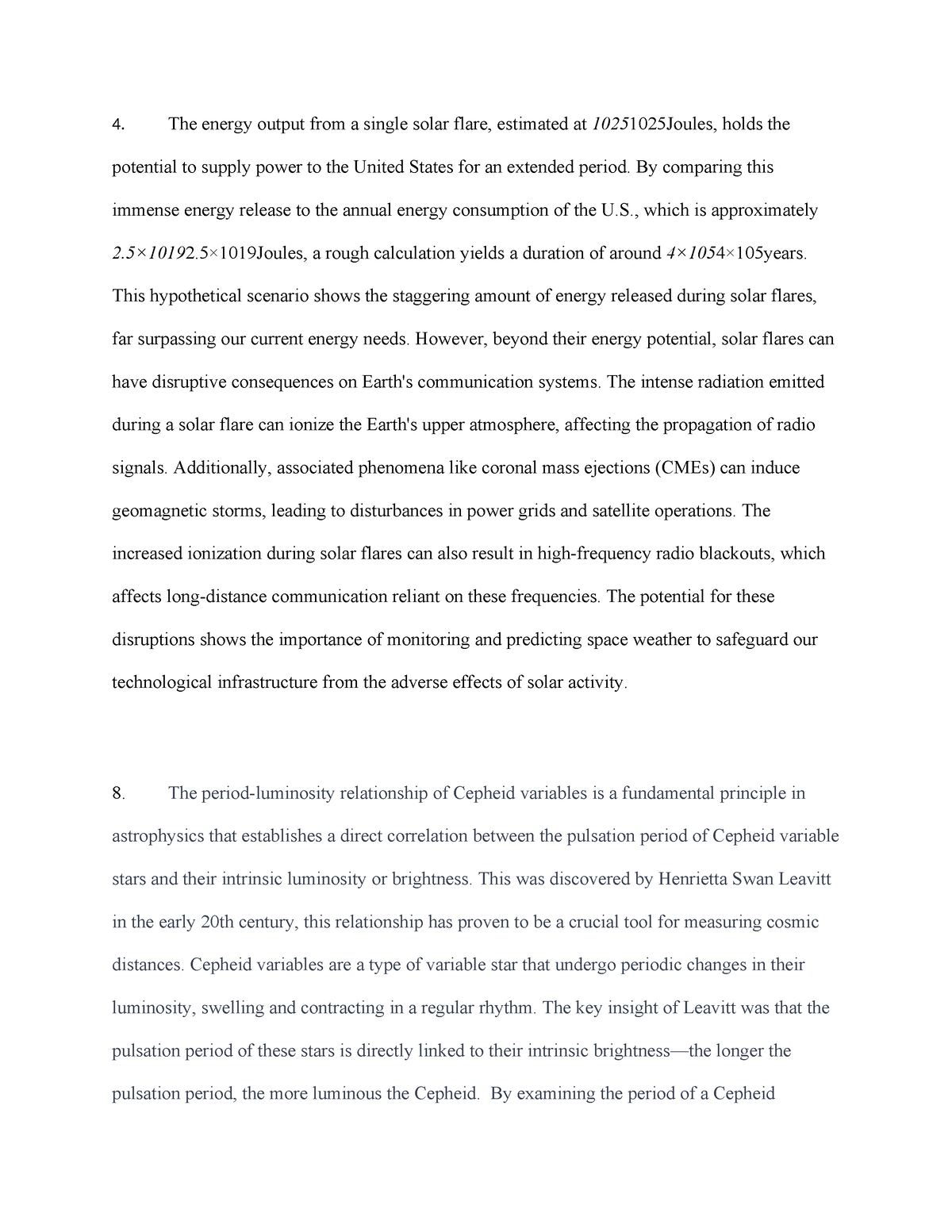 mastering astronomy homework 3 answers