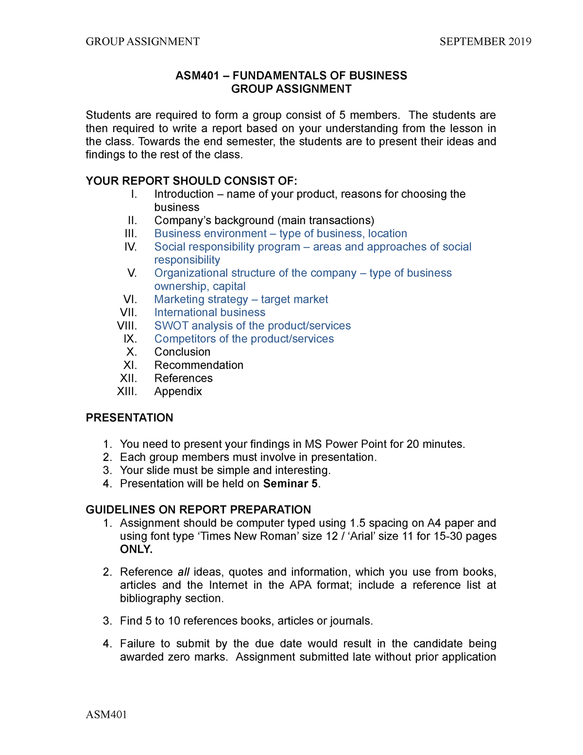 group assignment asm401