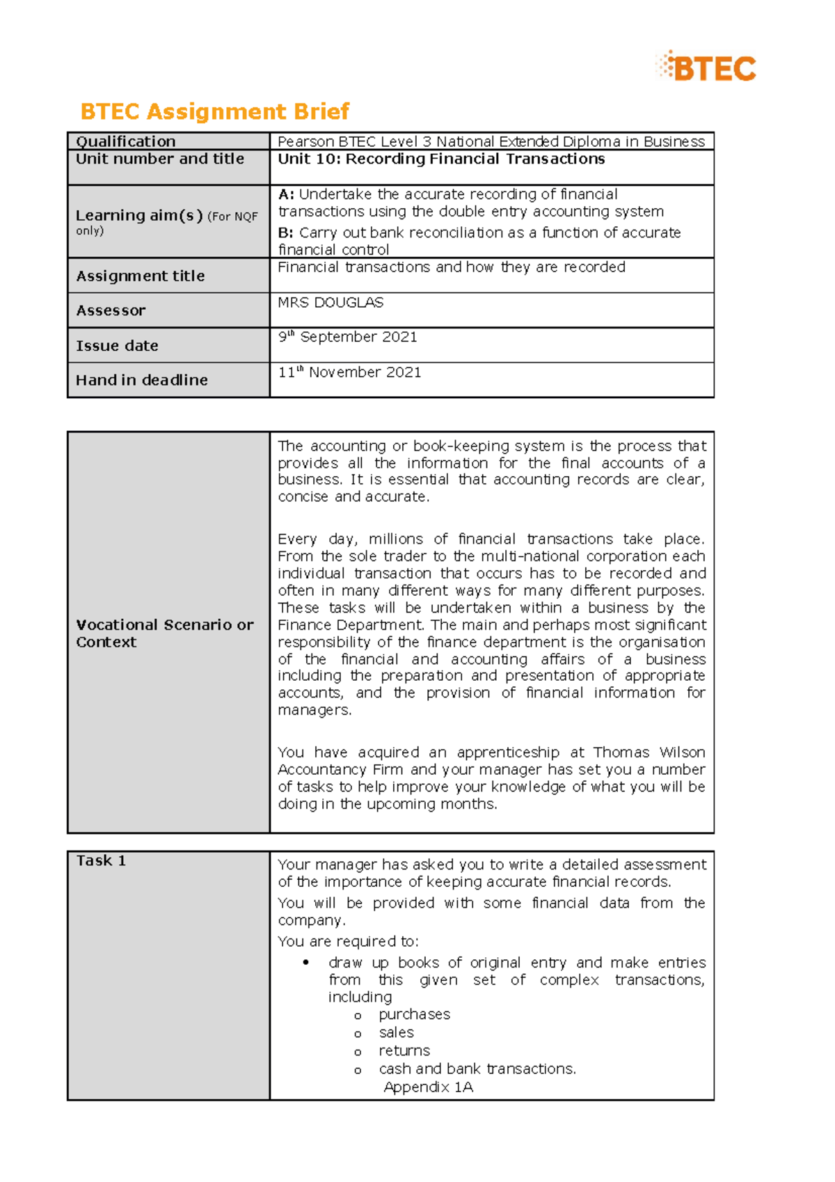 Unit-10-Authorised-Assignment-Brief-for-Learning-Aims-A-and-B-Recording ...