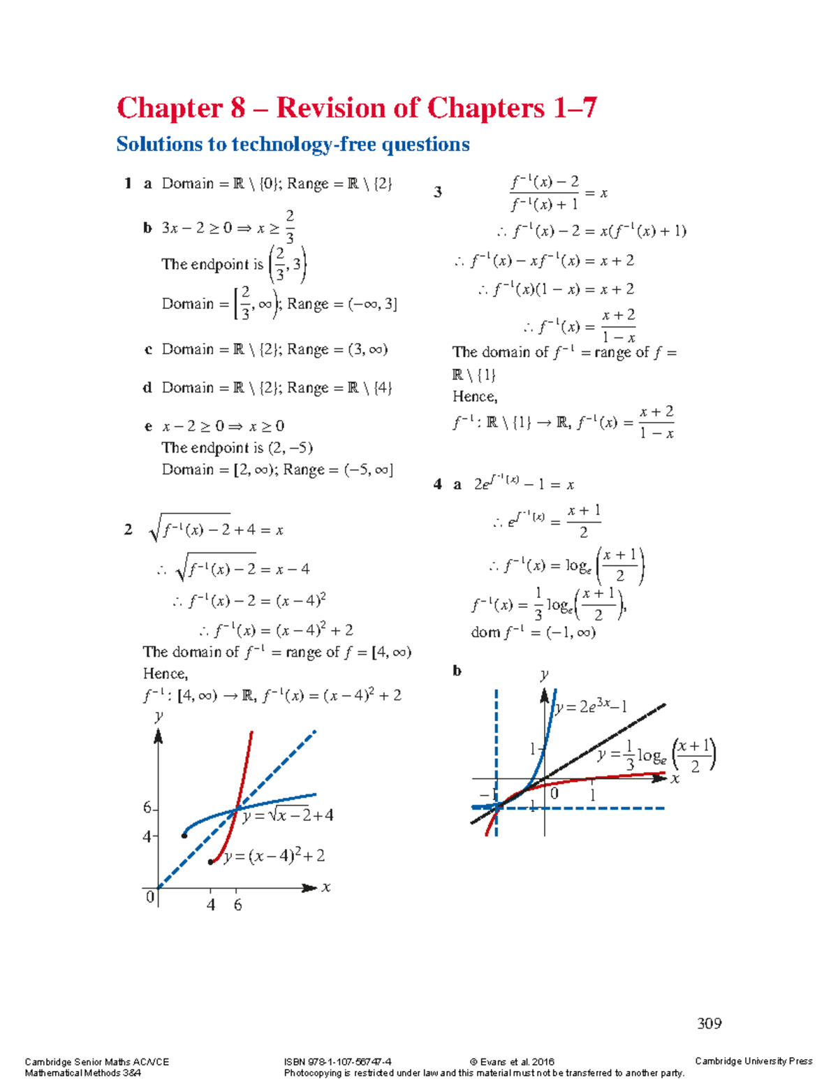 Chapter 8 worked solutions - Chapter 8 – Revision of Chapters 1 ...