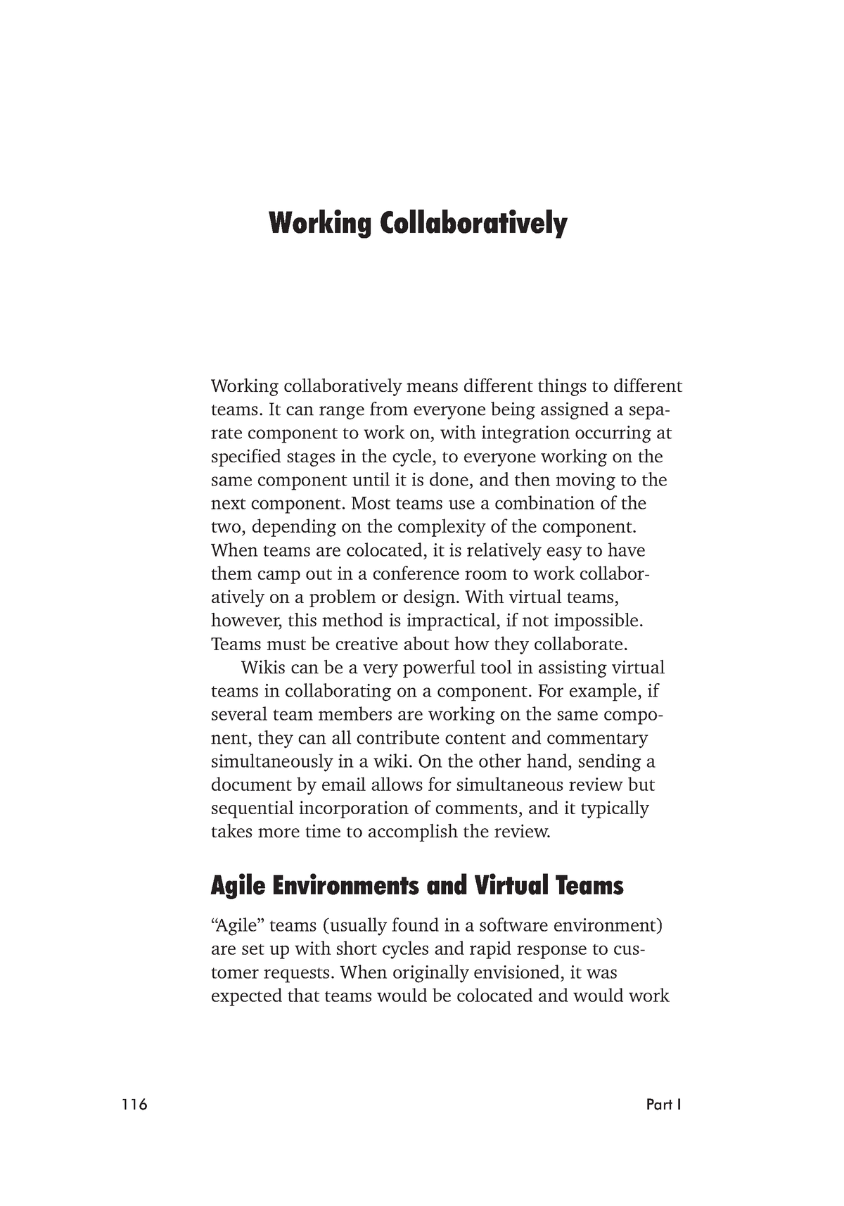 essay on collaborative working