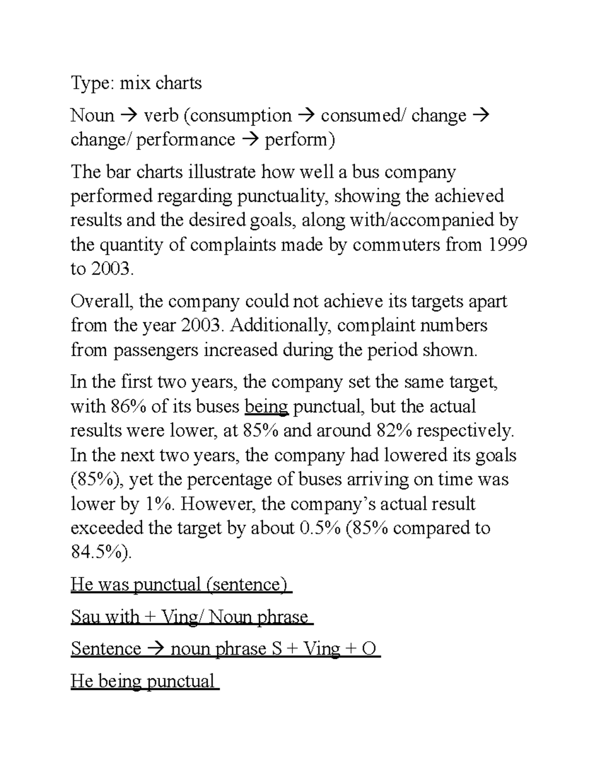 Task 12 17.7 11111111111111111111111111 Type mix charts Noun verb