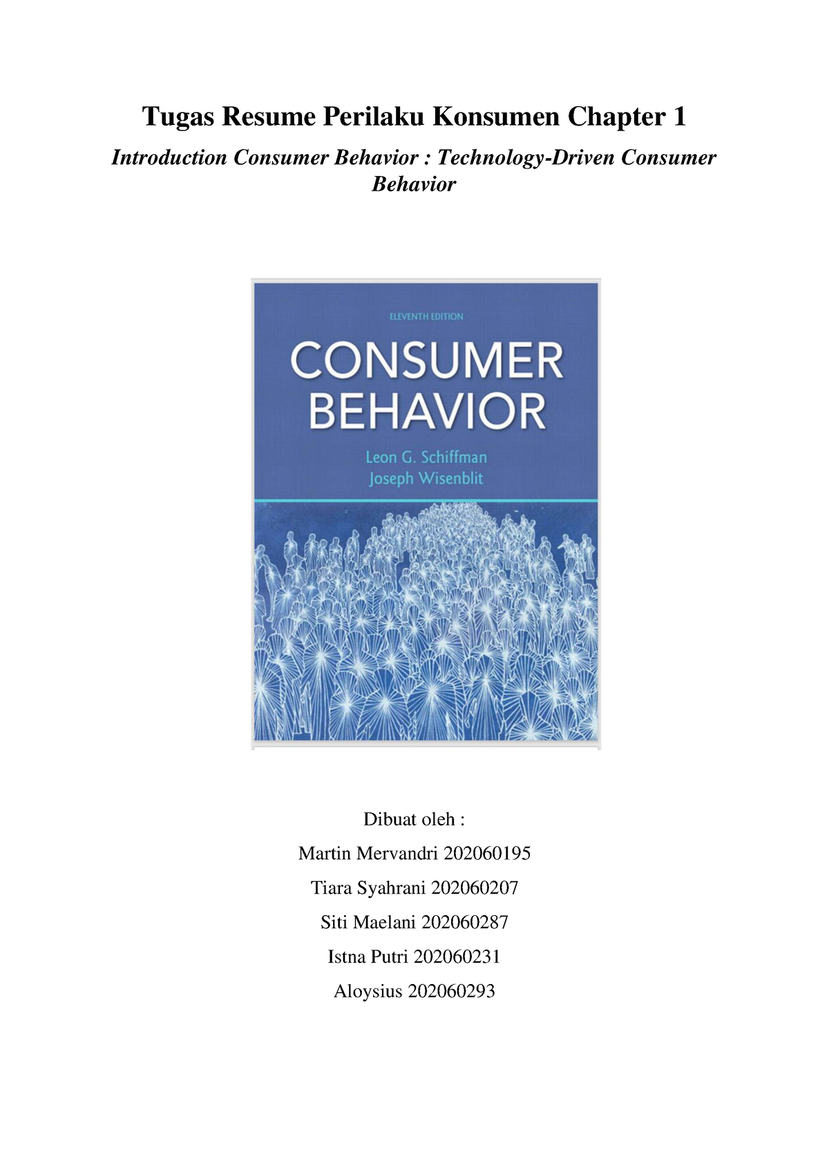 consumer behavior phd thesis