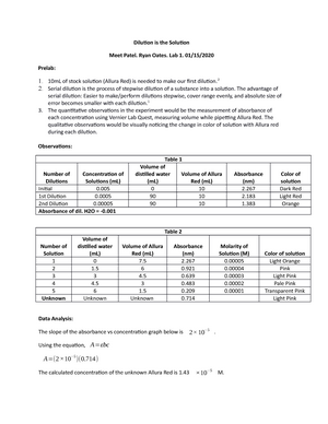 serial vs parallel dilution